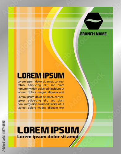 elegant business brochure flyer design
