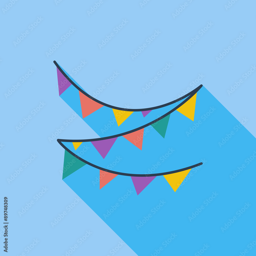 Naklejka premium Bunting icon