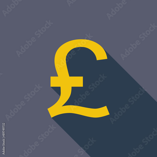 Pound sterling icon.