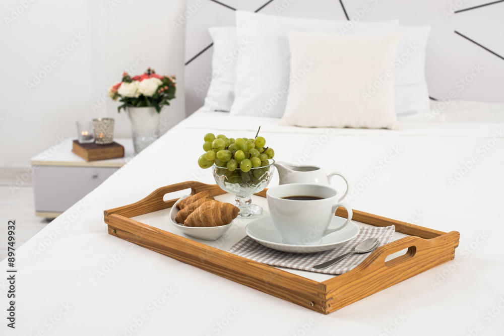Obraz premium Breakfast in bed