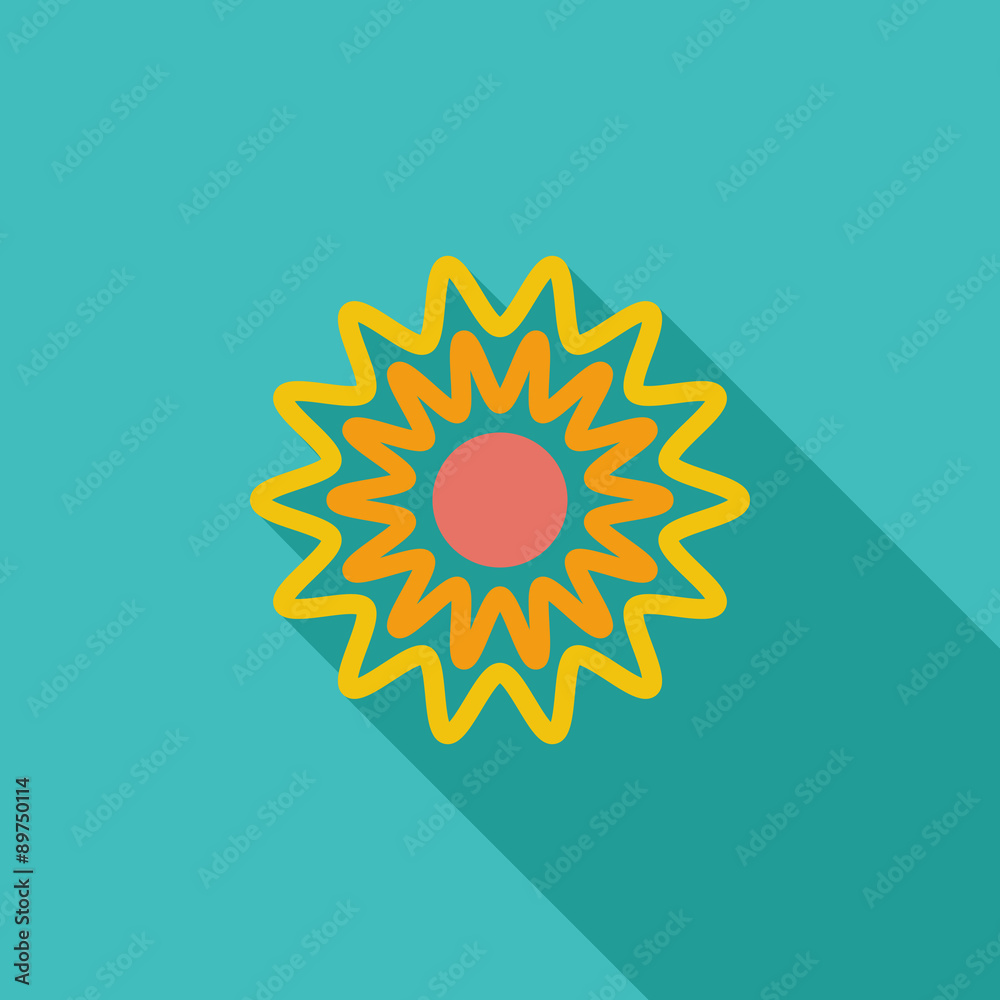 Fototapeta premium Sun icon