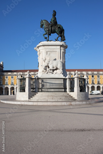 King Jose I Monument in Lisbon
