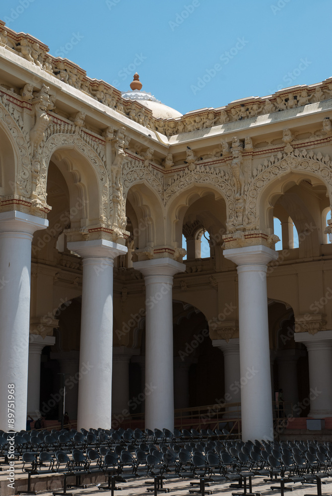 Naklejka premium Palais à Madurai