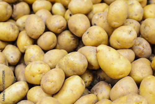 Group of potatoes