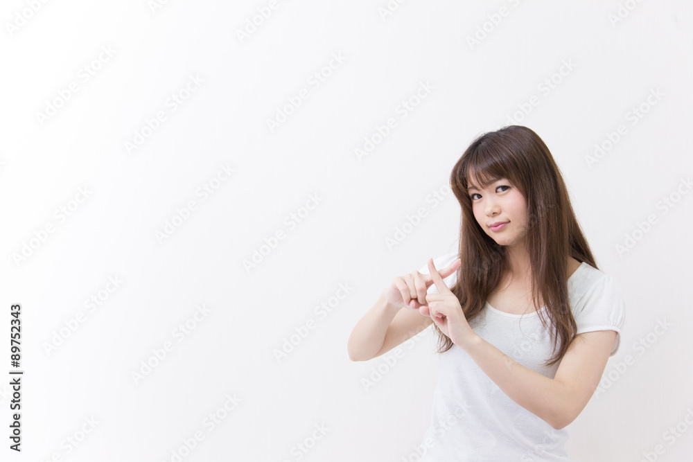 部屋着 (半袖・白バック)