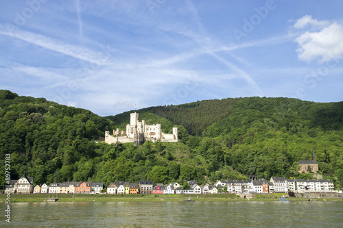 Schloss Stolzenfels bei Koblenz am Rhein, Deutschland photo