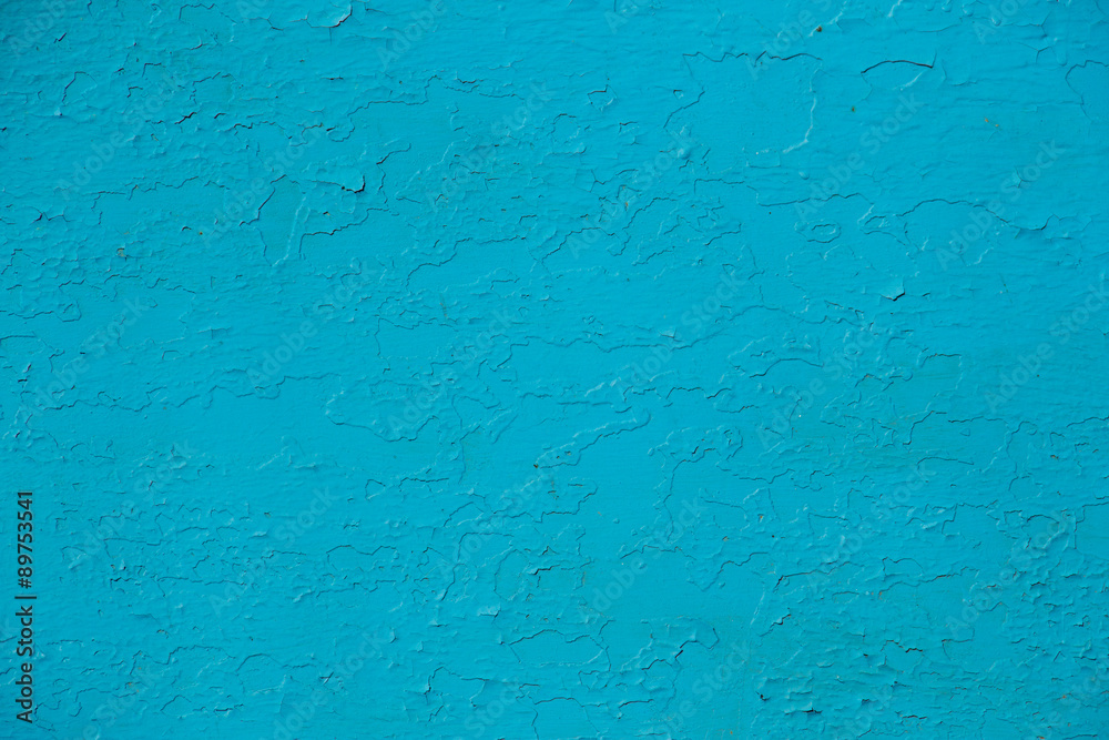 Obraz premium metal painted a rusty blue