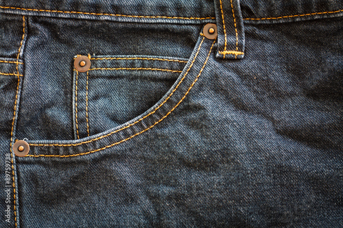 jeans pocket © Piman Khrutmuang
