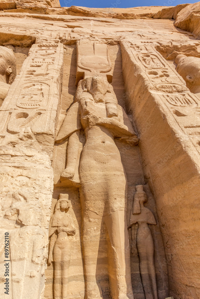 Fototapeta premium hathor abu simbel