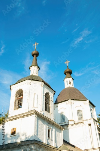 The Church, the Orthodox church and a historic monument, a tourist destination, guided tours, established in Starocherkassk.