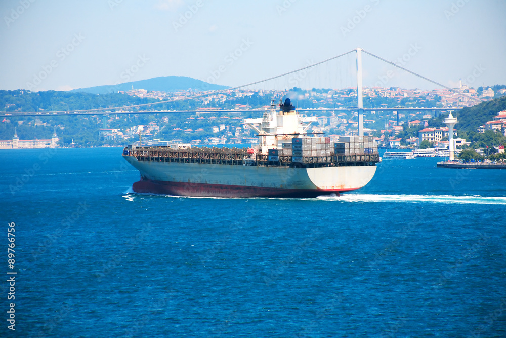 Navigation In Bosporus Navigation In Bosporus