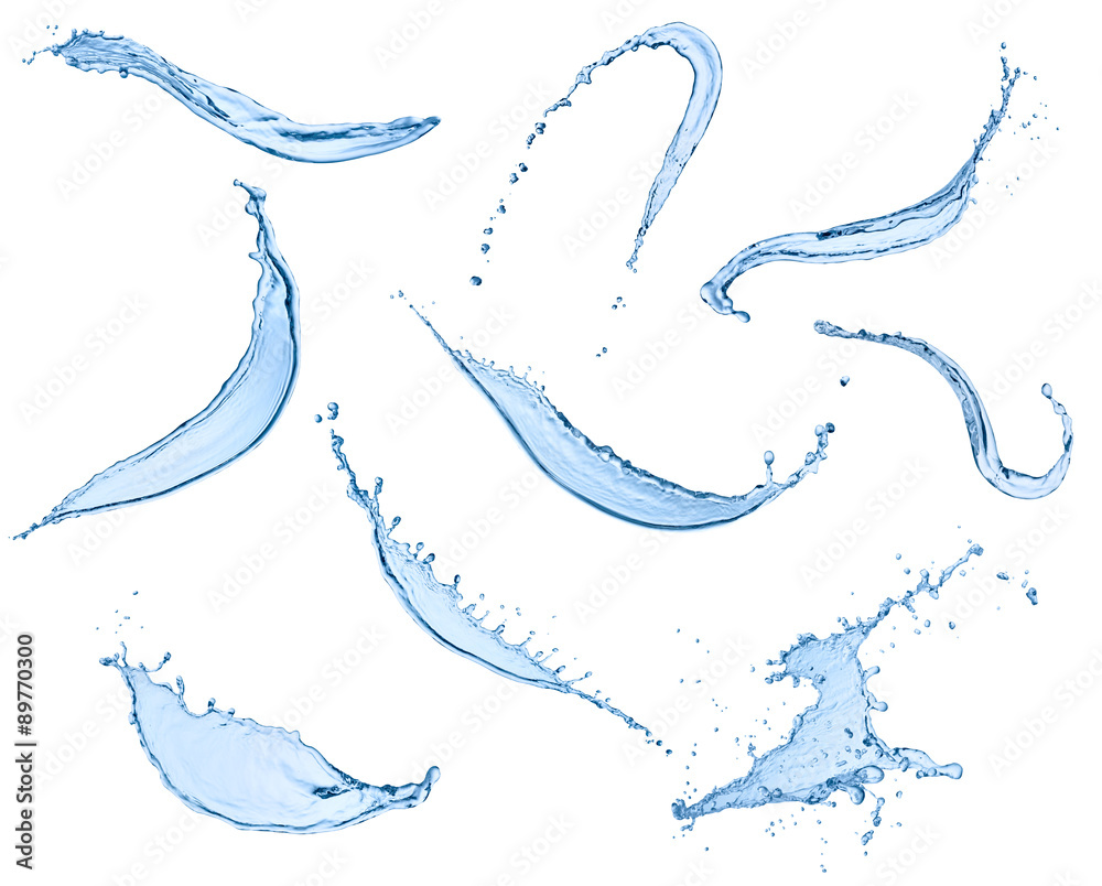 Obraz premium water splash liquid