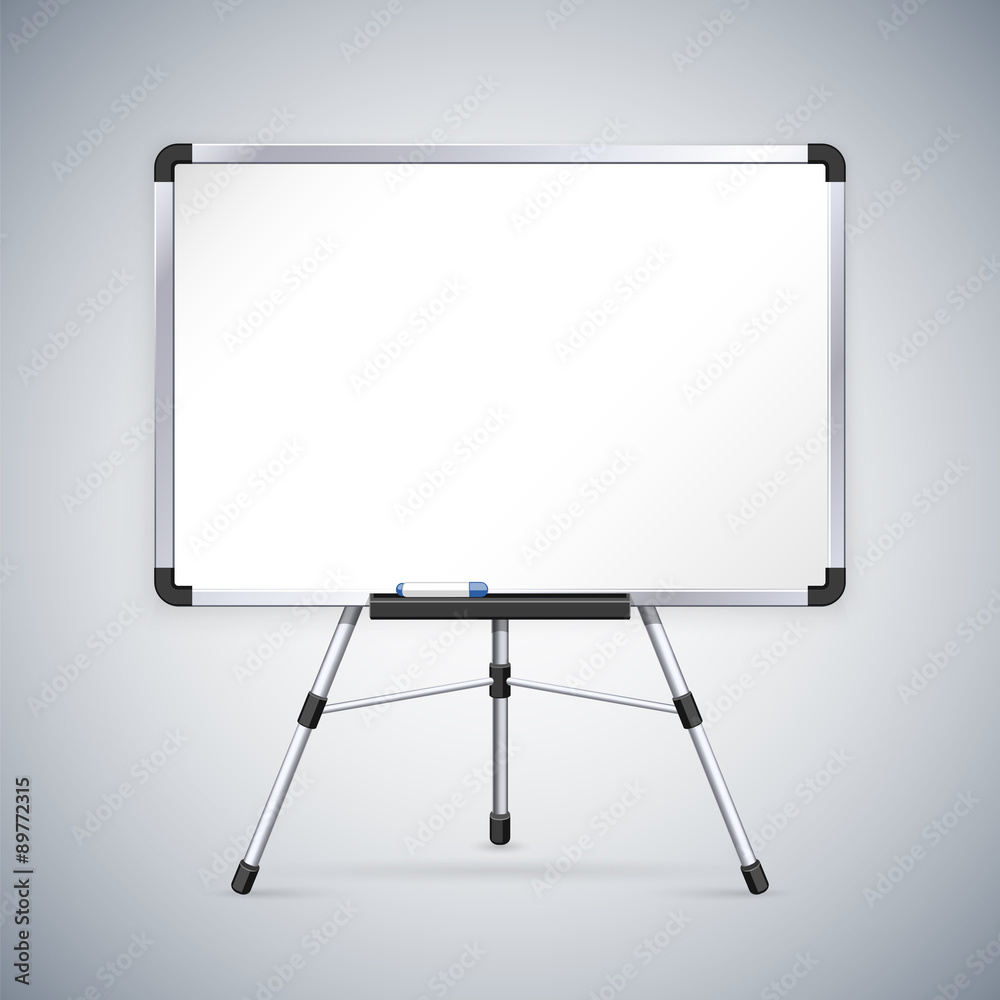 Office Whiteboard on Tripod Office Whiteboard on Tripod