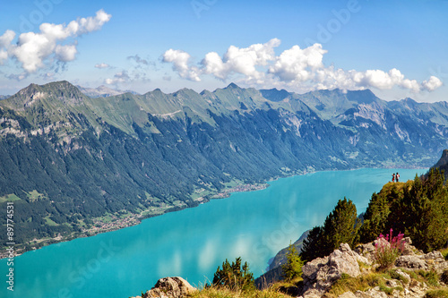Sicht auf den Brienzersee photo