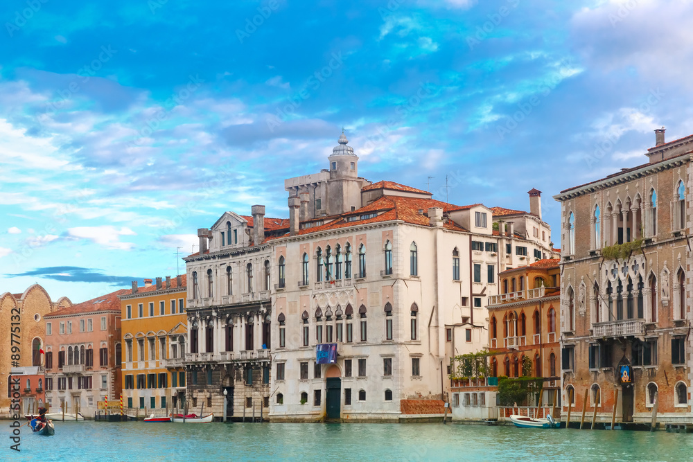Venetian Gothic Palace on Grand canal, Venice