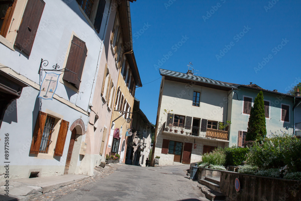 Village de Conflans à Albertville - Savoie