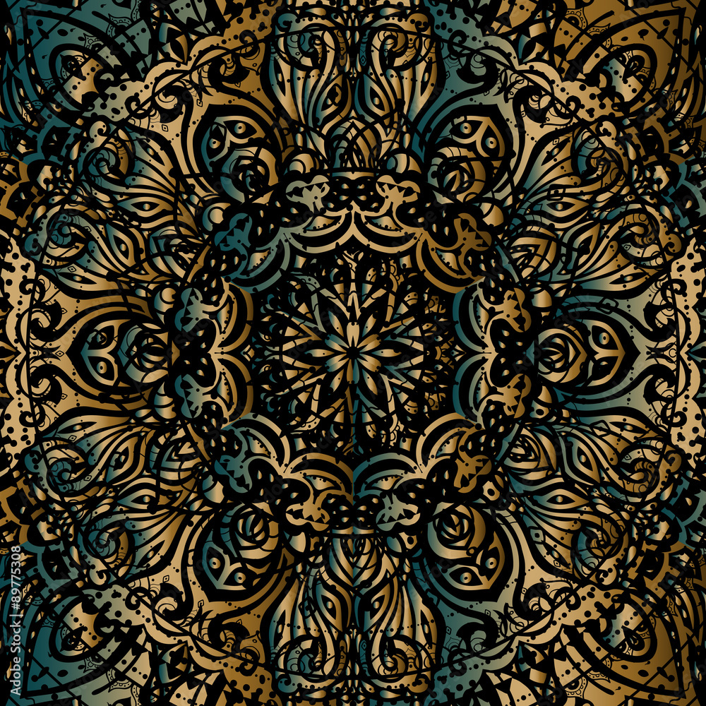 Gold mandala Gold mandala