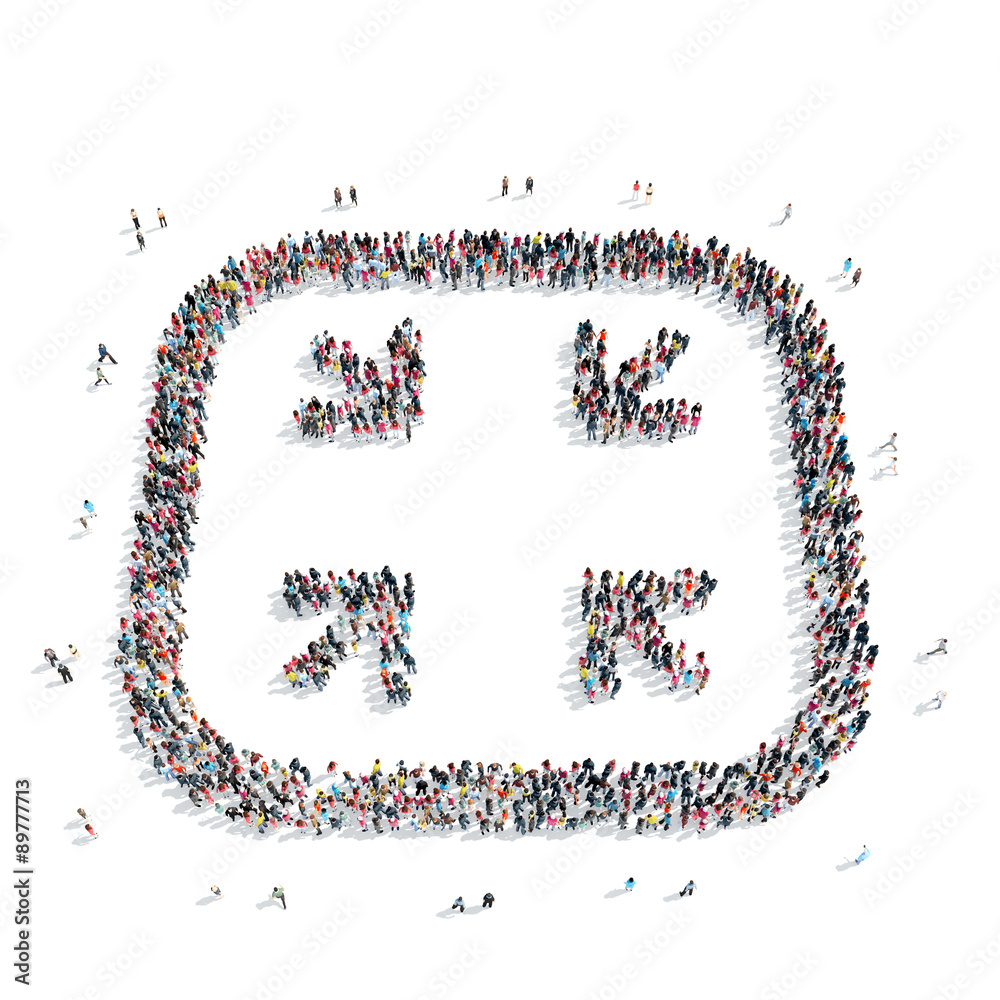 group people shape arrow group people shape arrow