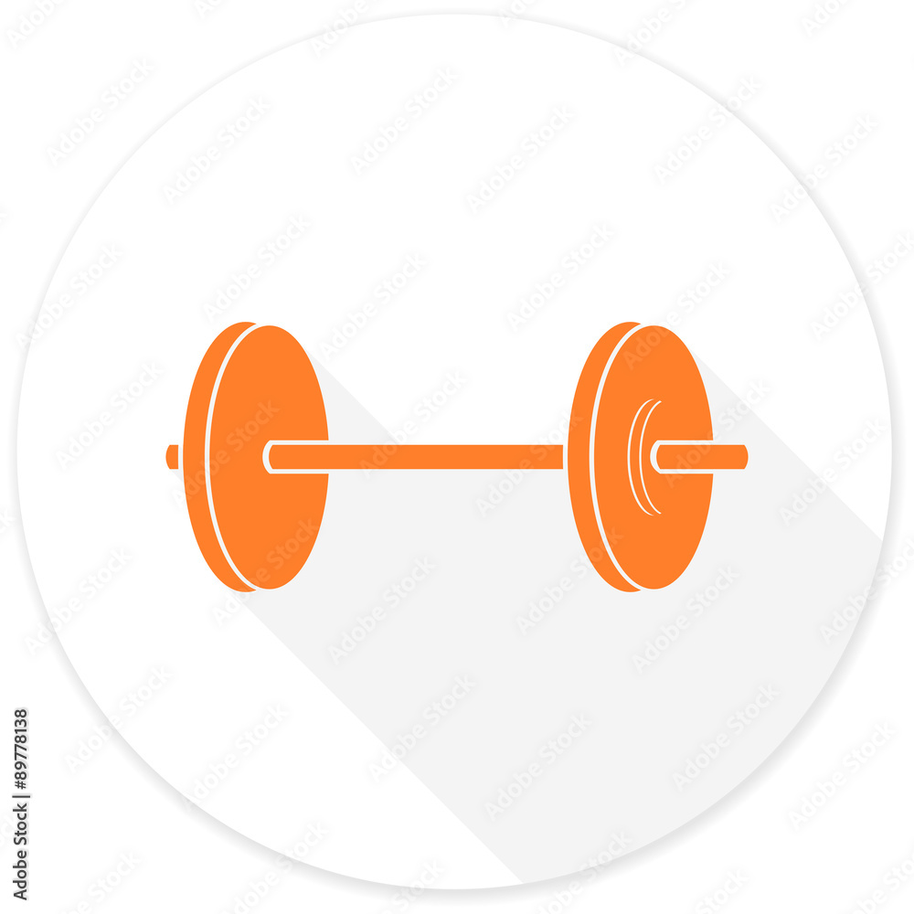 fitness flat design modern icon fitness flat design modern icon