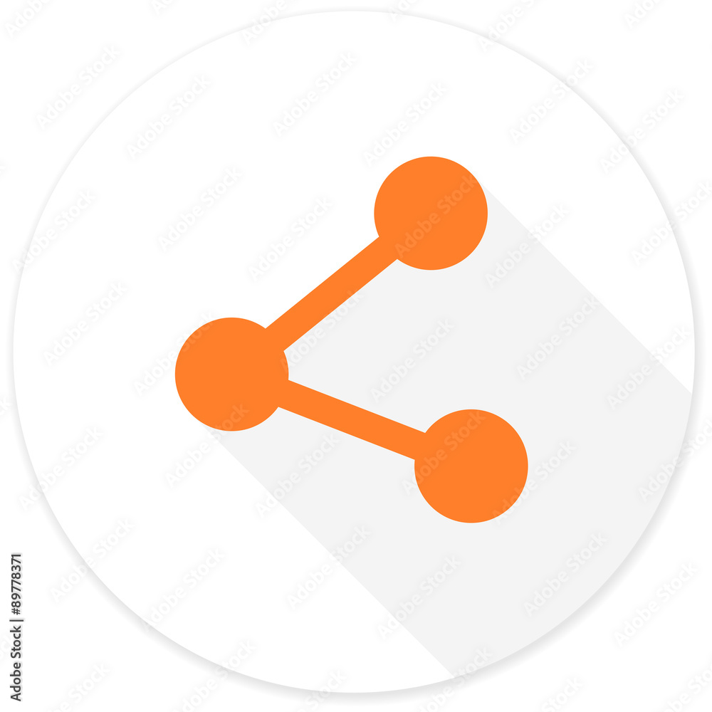 share flat design modern icon share flat design modern icon