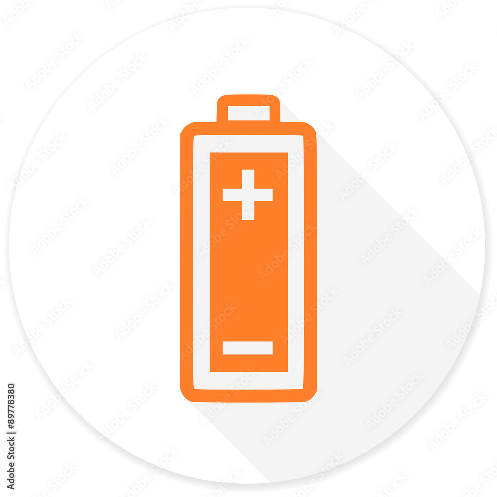 battery flat design modern icon battery flat design modern icon