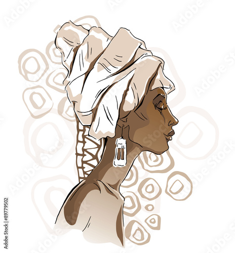 African woman portraits