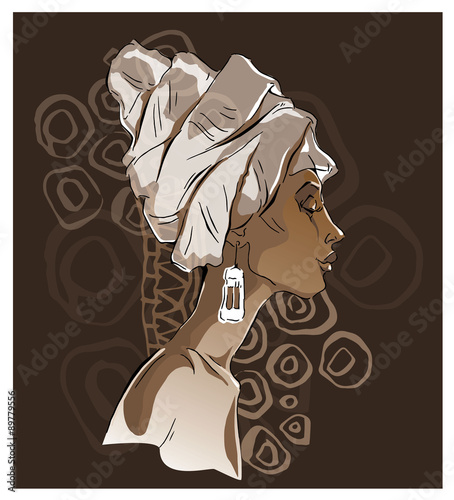 African woman portraits
