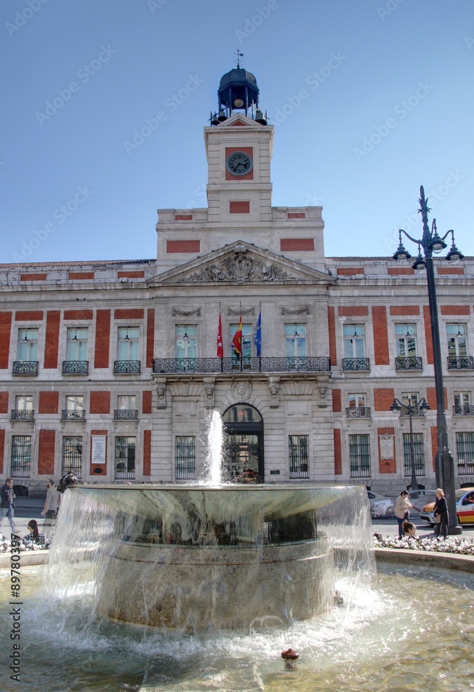 Fototapeta premium rues de Madrid