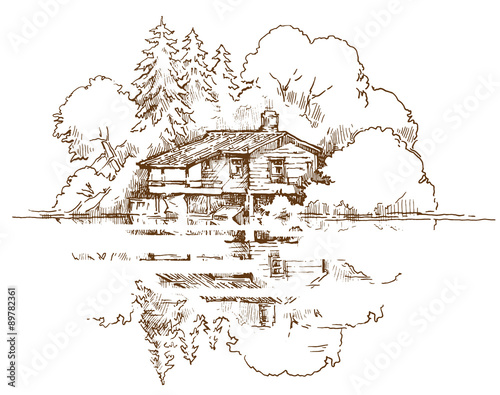 Summer landscape.