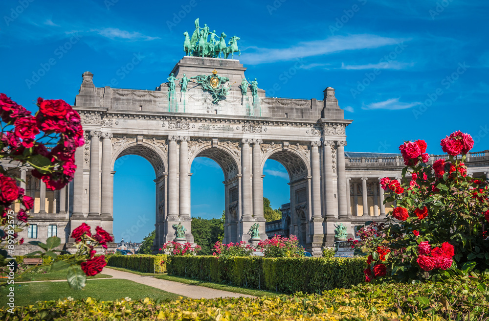 Fototapeta premium The arch of Cinquantenaire, Brussels