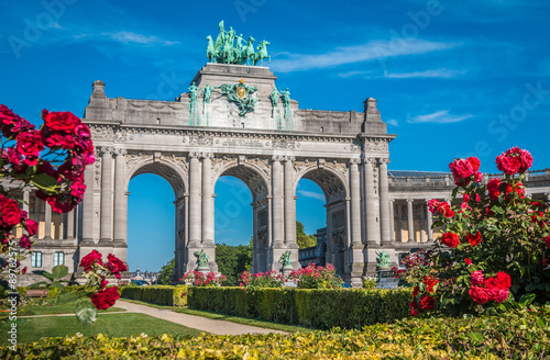 The arch of Cinquantenaire, Brussels