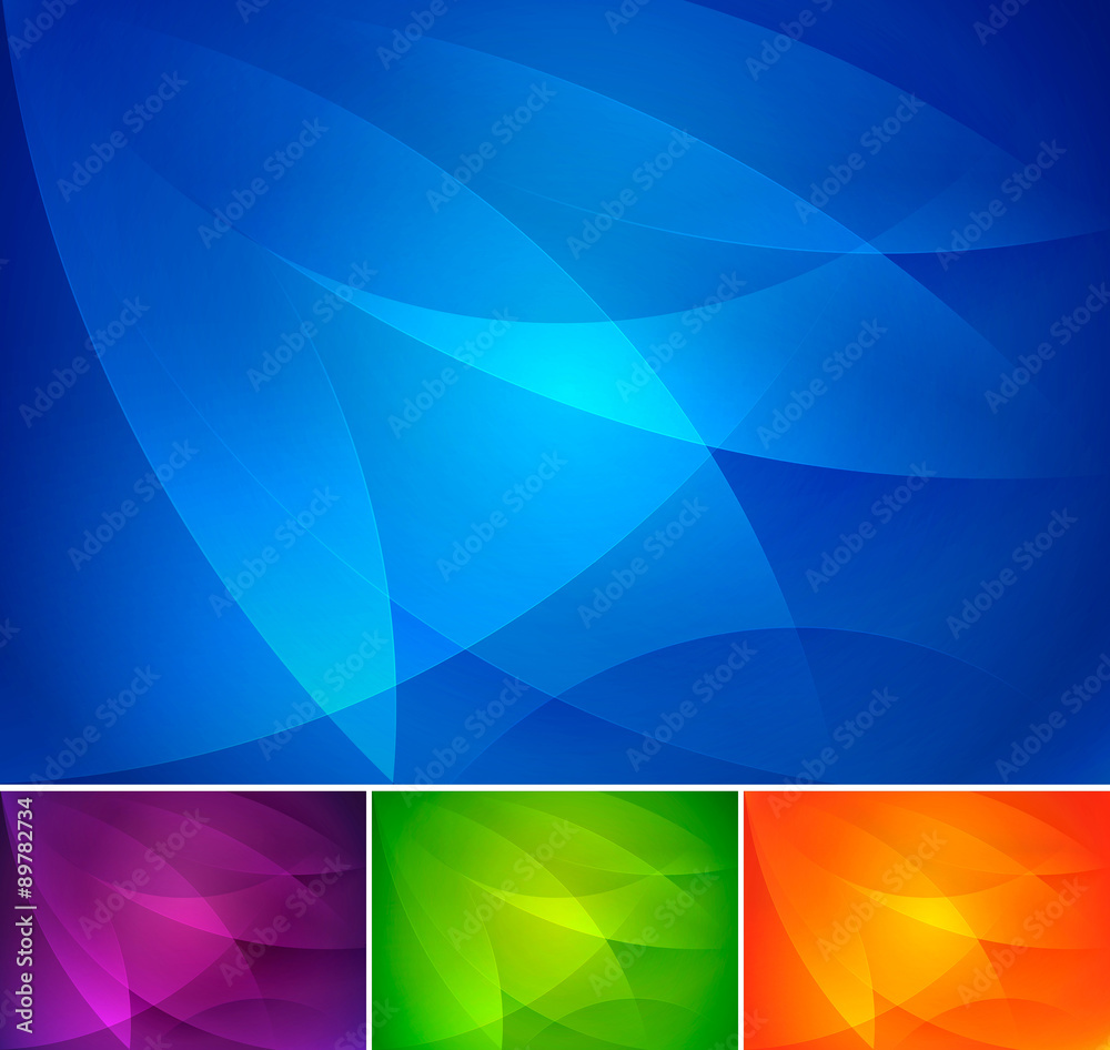 Curvy abstract background