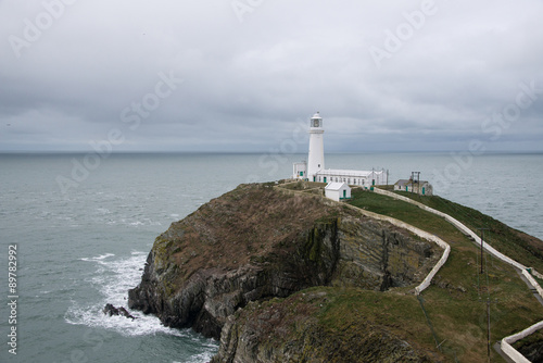 South Stack lighthouse on Anglesey, North Wales