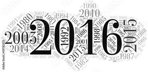 2016 nouvel an et bonne année