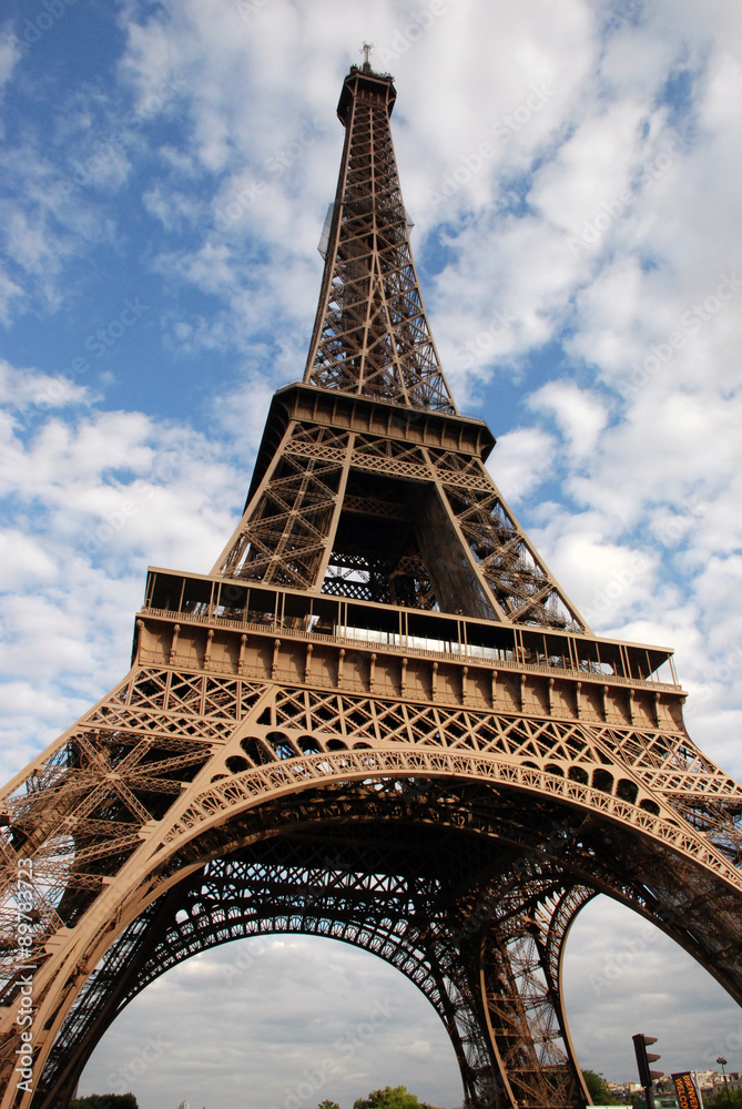 Eiffel Tower from the bottom