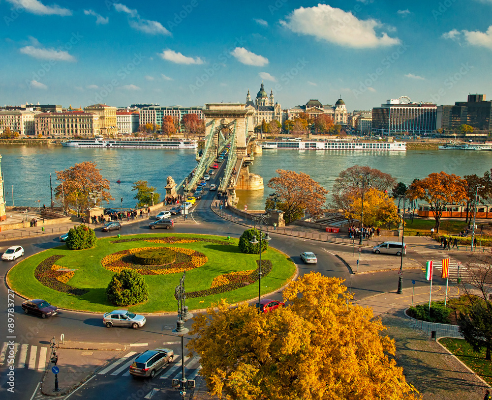 Fototapeta premium Budapest in autumn