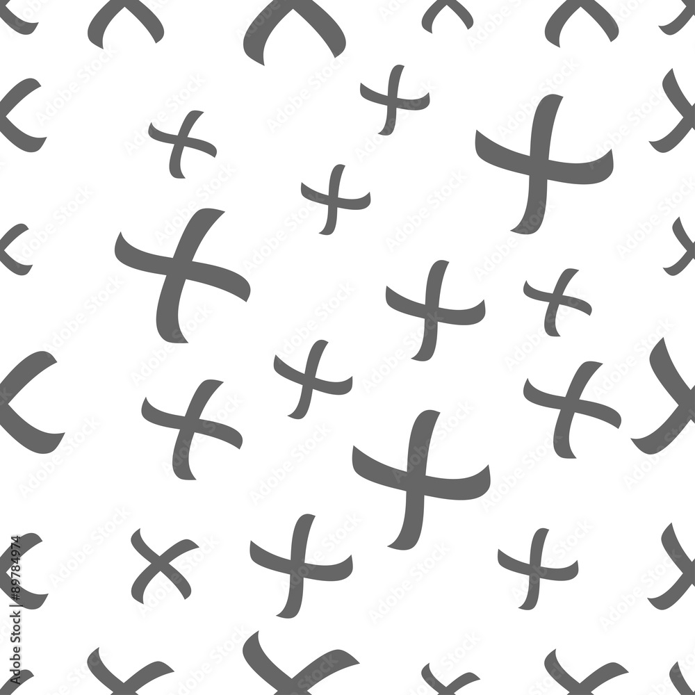seamless pattern with Cross seamless pattern with Cross