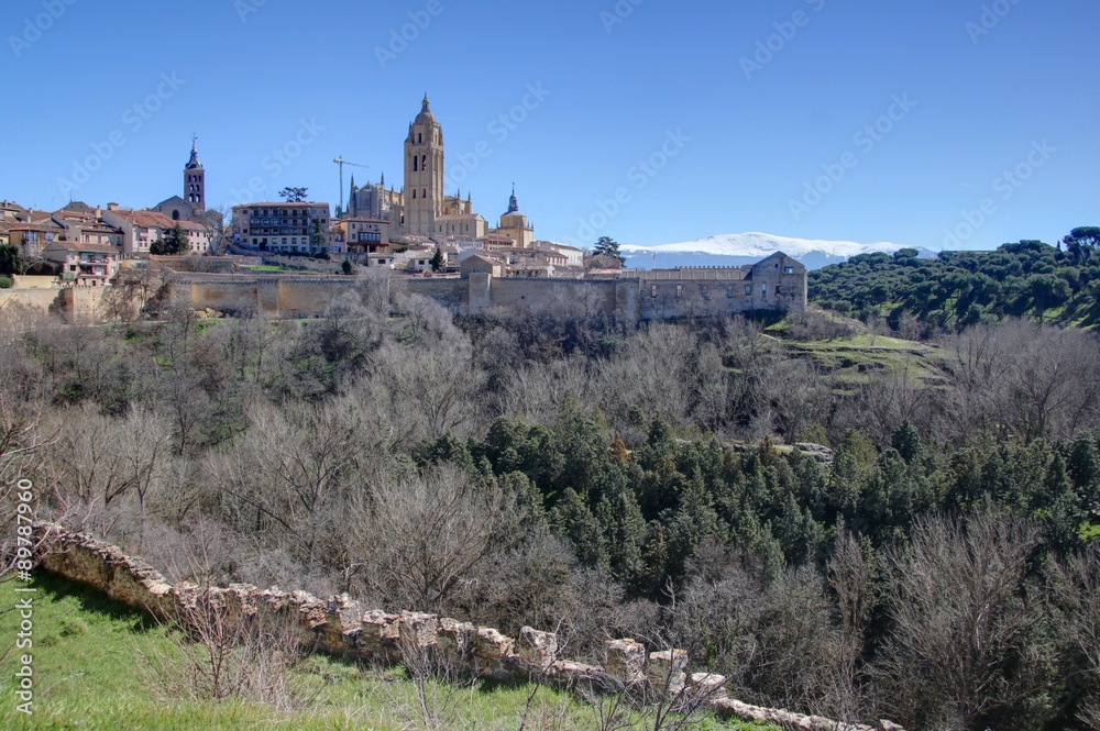 Obraz premium cathedrale de segovia