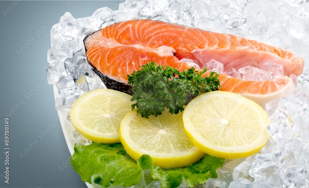 Salmon. Salmon.