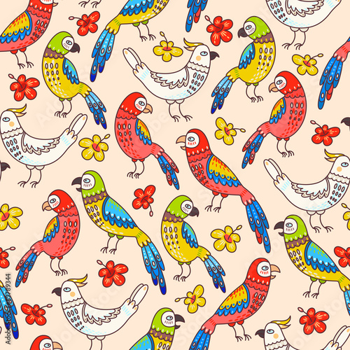Seamless parrots