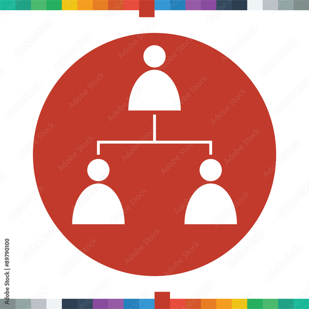 Hierarchy icon, leadership icon, business icon. Hierarchy icon, leadership icon, business icon.