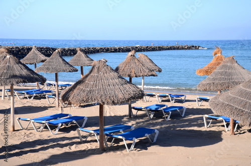 Pi  kna pla  a Playa del Camison w Playa de las Americas na Teneryfie