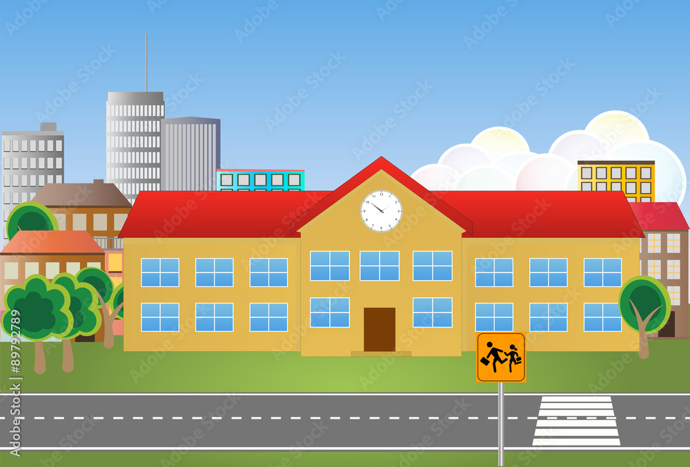 school building school building