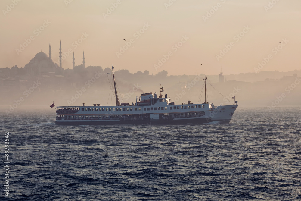 foggy Istanbul