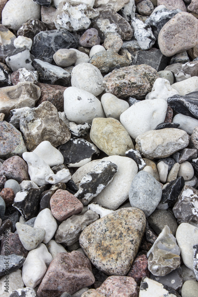 background / Background of gray pebbles background / Background of gray pebbles