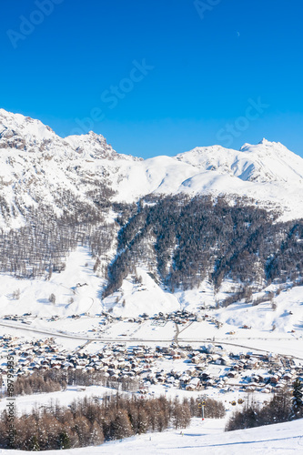  Ski resort Livigno. Italy
