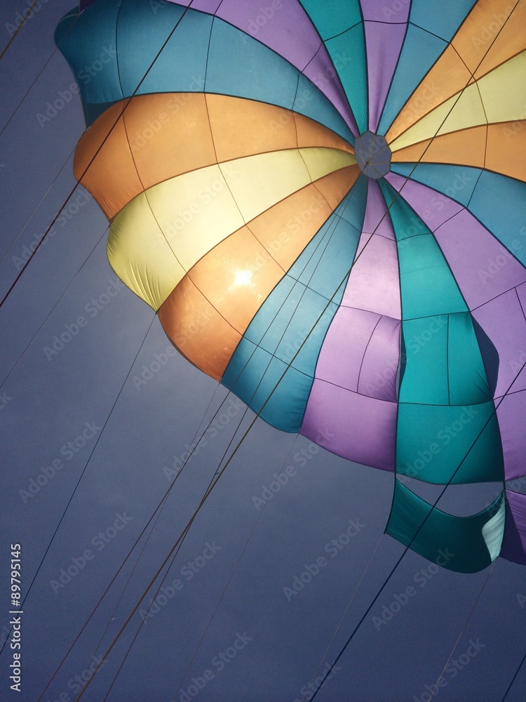 Fototapeta premium Parasailing