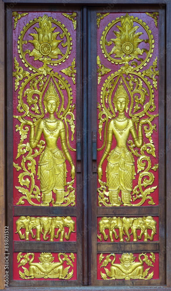 Thai Temple door 2