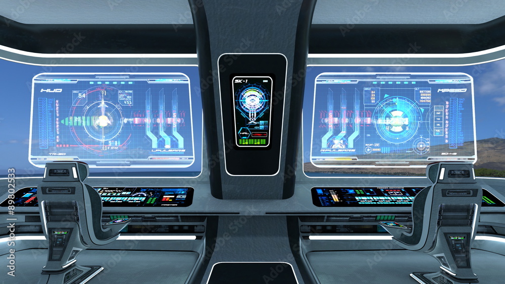 Obraz premium コントロールルーム