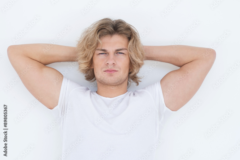 Portrait of a handsome young man Portrait of a handsome young man
